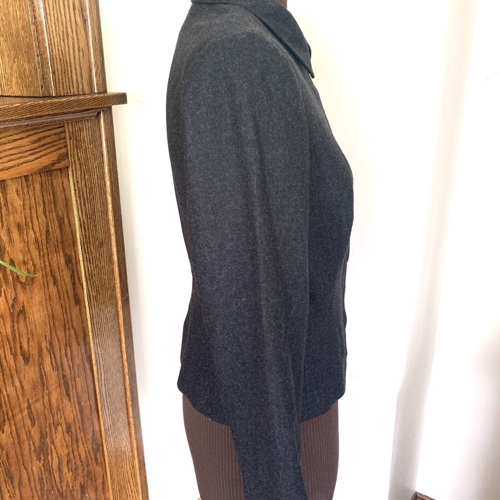 Field Manor Vintage Classic Fitted Charcoal Gray … - image 4